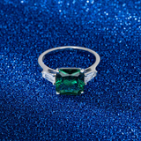 Princess Emerald Ring