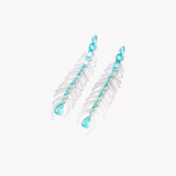 Cascading Paraiba Drop Earrings